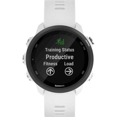 Garmin - Forerunner 245 Music GPS Smartwatch 42mm Fiber-Reinforced Polymer - White 7 Garmin - Forerunner 245 Music GPS Smartwatch 42mm Fiber-Reinforced Polymer - White - Image 7
