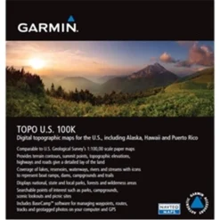 Garmin MapSource Topo U.S. 100K MicroSD/SD Card
