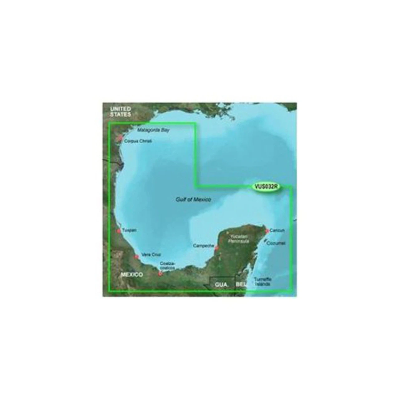 Garmin VUS032R - Southern Gulf Of Mexico (3930387) 2 Garmin VUS032R - Southern Gulf Of Mexico (3930387) - Image 2