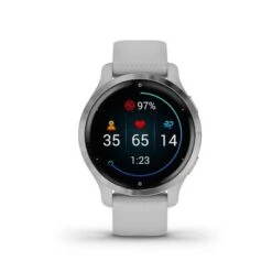Garmin - Venu 2S GPS Smartwatch 40 Mm Fiber-Reinforced Polymer - Silver/Mist Gray -Garmin GPS 137eb23f cf42 5a38 8a6d 484893f2b5ce