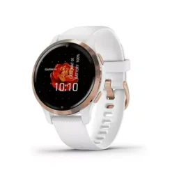 Garmin - Venu 2S GPS Smartwatch 40 Mm Fiber-Reinforced Polymer - Rose Gold Bezel With White Case -Garmin GPS 13bfa9af f3fd 4e6e 9516 f3c6bb80e13d