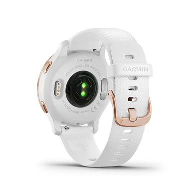 Garmin - Venu 2S GPS Smartwatch 40 Mm Fiber-Reinforced Polymer - Rose Gold/White 4 Garmin - Venu 2S GPS Smartwatch 40 Mm Fiber-Reinforced Polymer - Rose Gold/White - Image 4