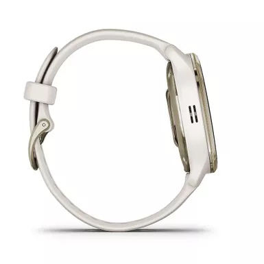 Garmin - Venu 2 Plus, Ivory/Cream Gold 5 Garmin - Venu 2 Plus, Ivory/Cream Gold - Image 5
