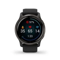 Garmin - Venu 2 GPS Smartwatch 45 Mm Fiber-Reinforced Polymer - Slate/Black -Garmin GPS 25c79e1e bd9d 51c8 9a4a e5c086c45b69