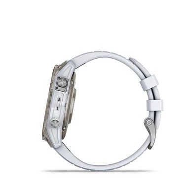 Garmin - Epix Pro (Gen 2) Sapphire Edition 47mm Fiber-reinforced Polymner - Titanium With Whitestone Band 5 Garmin - Epix Pro (Gen 2) Sapphire Edition 47mm Fiber-reinforced Polymner - Titanium With Whitestone Band - Image 5