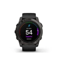 Garmin - Epix Pro (Gen 2) Sapphire Edition 51mm Fiber-reinforced Polymner - Carbon Gray DLC Titanium With Black Band -Garmin GPS 39970e49 bf92 5ed3 b274 5f463310b83e