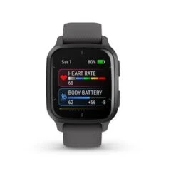 Garmin - Venu Sq 2 GPS Smartwatch 40mm Fiber-reinforced Polymer - Slate -Garmin GPS 3e3fb35f 9e61 5280 b84f 253c0f2da5b2