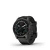 Garmin - Epix Pro (Gen 2) Sapphire Edition 42mm Fiber-reinforced Polymner - Carbon Gray DLC Titanium With Black Band