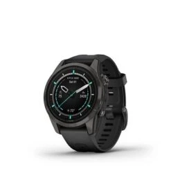 Garmin - Epix Pro (Gen 2) Sapphire Edition 42mm Fiber-reinforced Polymner - Carbon Gray DLC Titanium With Black Band