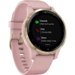 Garmin - Vívoactive 4S GPS Smartwatch 40mm Fiber-Reinforced Polymer - Light Gold -Garmin GPS 42142f3e f22d 5810 87e8 b0687dcbbbb0