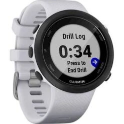 Garmin - Swim 2 Smartwatch 42mm Fiber-Reinforced Polymer - Whitestone 12 Garmin - Swim 2 Smartwatch 42mm Fiber-Reinforced Polymer - Whitestone -Garmin GPS 4e2a4b81 867c 5ad3 8729 3c77c3b2b809