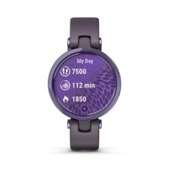 Garmin - Lily Sport Smartwatch 34mm Fiber-Reinforced Polymer - Midnight Orchid