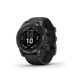 Garmin - Fenix 7 Pro Sapphire Solar GPS Smartwatch 47 Mm Fiber-reinforced Polymer - Carbon Gray DLC Titanium