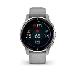Garmin GPS 10 Garmin - Venu 2 Plus GPS Smartwatch 43 Mm Fiber-reinforced Polymer - Silver