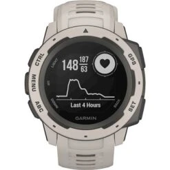 Garmin - Instinct GPS Smartwatch 45mm Fiber-Reinforced Polymer - Tundra 16 Garmin - Instinct GPS Smartwatch 45mm Fiber-Reinforced Polymer - Tundra -Garmin GPS 5a31d891 31da 58d9 81df 915784b20d11