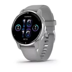 Garmin - Venu 2 Plus GPS Smartwatch 43 Mm Fiber-reinforced Polymer - Silver -Garmin GPS 5a613e8b 9adc 416f 9168 378fd00ac8a8