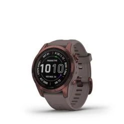 Garmin - Fēnix 7S Sapphire Solar GPS Smartwatch 42 Mm Fiber-reinforced Polymer - Dark Bronze Titanium