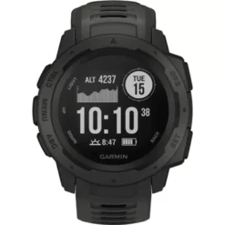 Garmin - Instinct GPS Smartwatch 45mm Fiber-Reinforced Polymer - Graphite -Garmin GPS 631d1dd8 7701 4222 aa6a 9e69b2e2795f