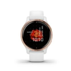 Garmin - Venu 2S GPS Smartwatch 40 Mm Fiber-Reinforced Polymer - Rose Gold/White