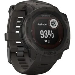 Garmin - Instinct Solar Smartwatch 45mm Fiber-Reinforced Polymer - Graphite -Garmin GPS 655a6f9f d83e 5b76 a536 2a3bfeb314a6