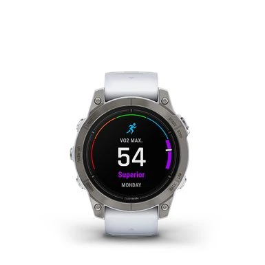 Garmin - Epix Pro (Gen 2) Sapphire Edition 47mm Fiber-reinforced Polymner - Titanium With Whitestone Band 3 Garmin - Epix Pro (Gen 2) Sapphire Edition 47mm Fiber-reinforced Polymner - Titanium With Whitestone Band - Image 3