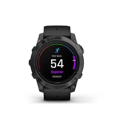 Garmin - Epix Pro (Gen 2) Standard Edition 51mm Fiber-reinforced Polymner - Slate Gray With Black Band 3 Garmin - Epix Pro (Gen 2) Standard Edition 51mm Fiber-reinforced Polymner - Slate Gray With Black Band - Image 3