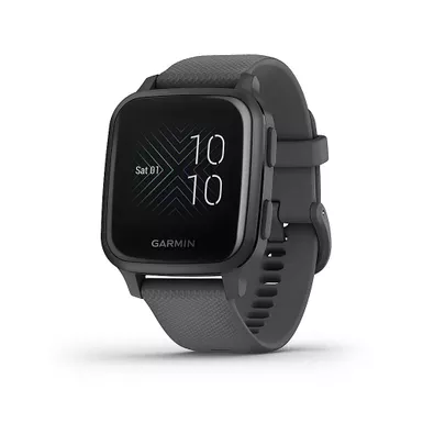 Garmin - Venu Sq GPS Smartwatch 33mm Fiber-Reinforced Polymer - Shadow Gray 11 Garmin - Venu Sq GPS Smartwatch 33mm Fiber-Reinforced Polymer - Shadow Gray - Image 11