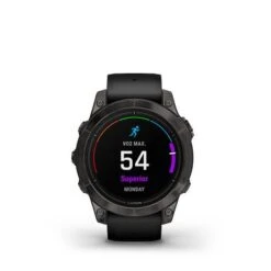 Garmin - Epix Pro (Gen 2) Sapphire Edition 47mm Fiber-reinforced Polymner - Carbon Gray DLC Titanium With Black Band -Garmin GPS 71a1a8bd b428 51d4 8ab3 4dc5f77779d0