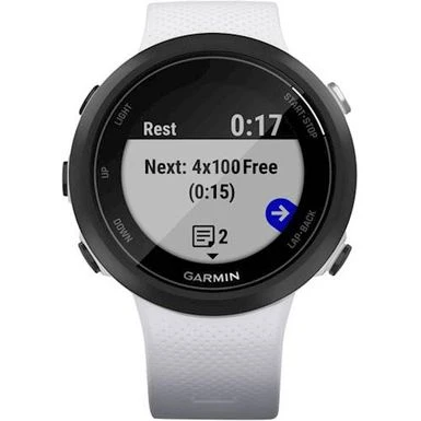 Garmin - Swim 2 Smartwatch 42mm Fiber-Reinforced Polymer - Whitestone 10 Garmin - Swim 2 Smartwatch 42mm Fiber-Reinforced Polymer - Whitestone - Image 10