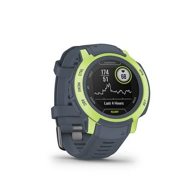 Garmin - Instinct 2 Surf Edition 45 Mm Smartwatch Fiber-reinforced Polymer - Mavericks 2 Garmin - Instinct 2 Surf Edition 45 Mm Smartwatch Fiber-reinforced Polymer - Mavericks - Image 2