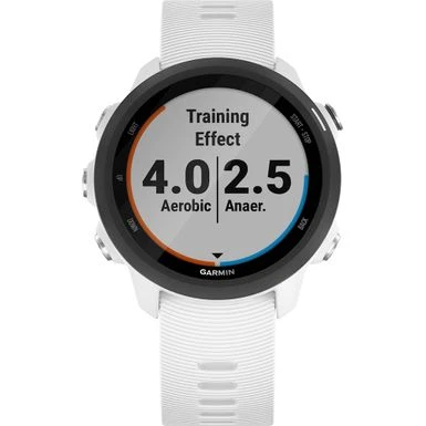 Garmin - Forerunner 245 Music GPS Smartwatch 42mm Fiber-Reinforced Polymer - White 10 Garmin - Forerunner 245 Music GPS Smartwatch 42mm Fiber-Reinforced Polymer - White - Image 10