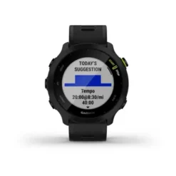 Garmin - Forerunner 55 GPS Smartwatch 42mm Fiber-Reinforced Polymer - Black -Garmin GPS 7ee02962 9d30 4f70 9294 96b3a50dd816
