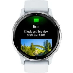 Garmin - Venu 3 GPS Smartwatch 45 Mm Fiber-reinforced Polymer - Stainless Steel And Whitestone -Garmin GPS 7f546dc1 9f97 5df5 bea9 45d7ed0182a5