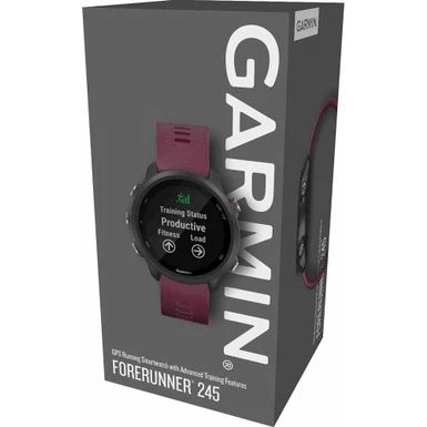 Garmin - Forerunner 245 GPS Smartwatch 42mm Fiber-Reinforced Polymer - Berry 6 Garmin - Forerunner 245 GPS Smartwatch 42mm Fiber-Reinforced Polymer - Berry - Image 6