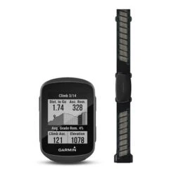 Garmin - Edge 130 Plus Compact 1.8" GPS Bike Computer With Training Features Bundle - Black