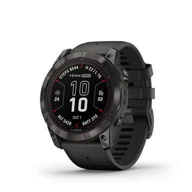 Garmin - Fenix 7X Pro Sapphire Solar GPS Smartwatch 51 Mm Fiber-reinforced Polymer - Carbon Gray DLC Titanium 1 Garmin - Fenix 7X Pro Sapphire Solar GPS Smartwatch 51 Mm Fiber-reinforced Polymer - Carbon Gray DLC Titanium