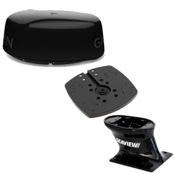 Garmin GMR Fantom 24x Radar Dome In Black With Seaview Radar Mount Bundle 1 Garmin GMR Fantom 24x Radar Dome In Black With Seaview Radar Mount Bundle