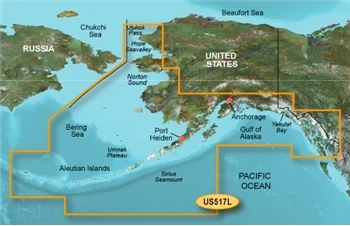 Garmin Bluechart G3 Vision VUS517L South Alaska 1 Garmin Bluechart G3 Vision VUS517L South Alaska