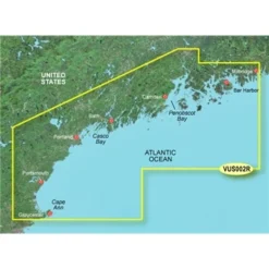 Garmin Bluechart G3 Vision South Maine Chart - VUS002R