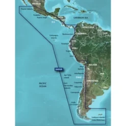 Garmin Bluechart G3 Vision South America West - VSA002R