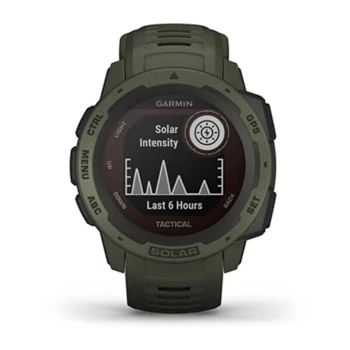 Garmin Instinct Solar Tactical Edition Moss 1 Garmin Instinct Solar Tactical Edition Moss