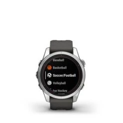 Garmin - Fenix 7S Pro Solar GPS Smartwatch 42 Mm Fiber-reinforced Polymer - Silver -Garmin GPS a162b487 fc7b 5d91 ad63 caf02ebdf5d3