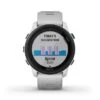 Garmin - Forerunner 745 GPS Smartwatch 30mm Fiber-Reinforced Polymer - Whitestone