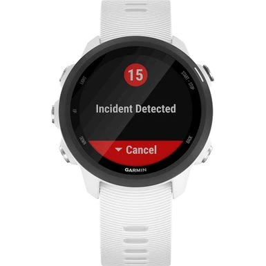 Garmin - Forerunner 245 Music GPS Smartwatch 42mm Fiber-Reinforced Polymer - White 8 Garmin - Forerunner 245 Music GPS Smartwatch 42mm Fiber-Reinforced Polymer - White - Image 8