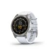 Garmin - Epix Pro (Gen 2) Sapphire Edition 47mm Fiber-reinforced Polymner - Titanium With Whitestone Band