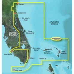 Garmin BlueChart G2 Vision Jacksonville To Key West Digital Map (3930365)