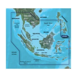 Garmin Charts 6459005 Garmin Bluechart® G2 Hd - Hxae009r - Singapore / Malaysia / Indonesia - Microsd™ / Sd™