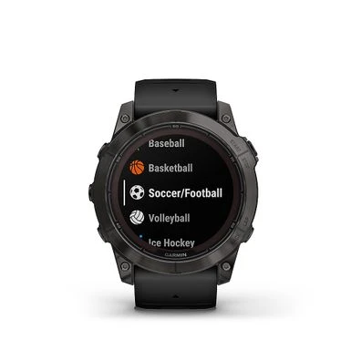 Garmin - Fenix 7X Pro Sapphire Solar GPS Smartwatch 51 Mm Fiber-reinforced Polymer - Carbon Gray DLC Titanium 3 Garmin - Fenix 7X Pro Sapphire Solar GPS Smartwatch 51 Mm Fiber-reinforced Polymer - Carbon Gray DLC Titanium - Image 3