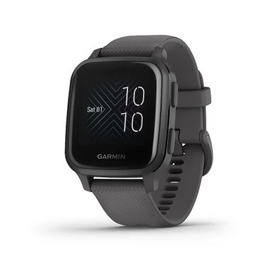 Garmin - Venu Sq GPS Smartwatch 33mm Fiber-Reinforced Polymer - Shadow Gray 3 Garmin - Venu Sq GPS Smartwatch 33mm Fiber-Reinforced Polymer - Shadow Gray - Image 3