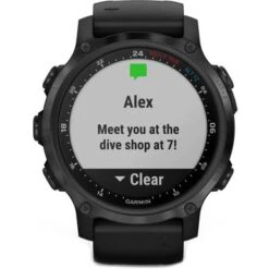 Garmin Descent MK2S Dive 43mm GPS Smart Watch, Carbon Gray DLC With Black Silicone Band -Garmin GPS b16d695e 48d9 44f3 a346 c50f61ae8e5b